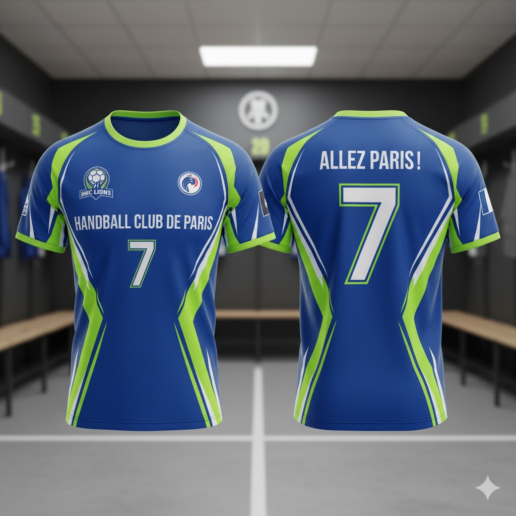 Maillot de Montluel racing club handball
